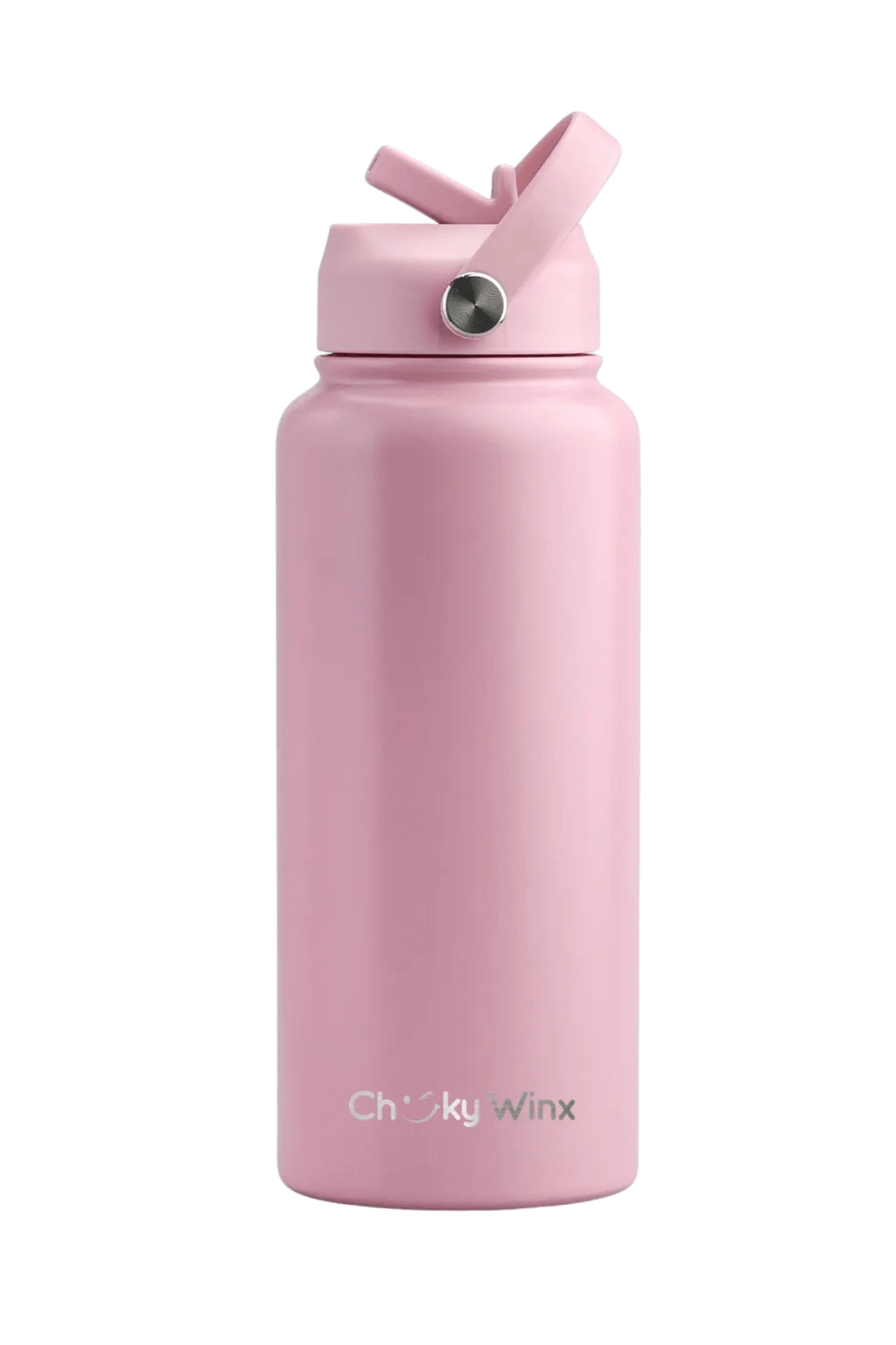 Pink Thermal Water Bottle 950ml + FREE silicone bumper - Cheeky Winx