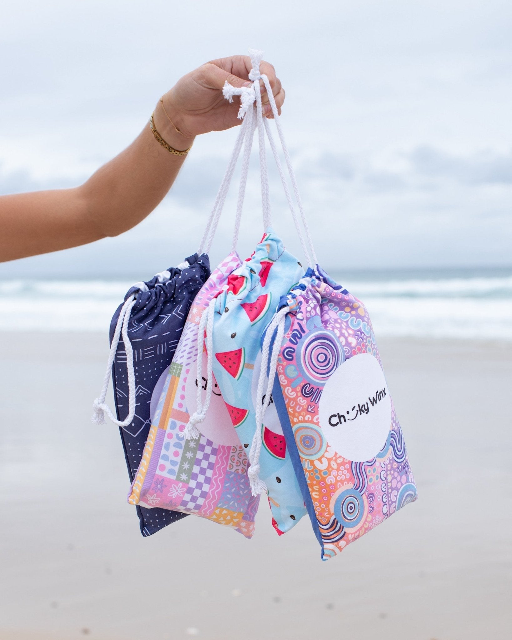 Travel Towel Trio Cheetah X Inky Soda - Cheeky Winx